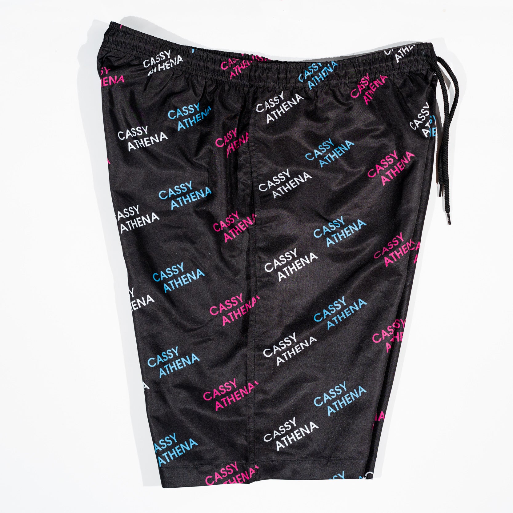 Miami Midnight Black Allover Print Shorts