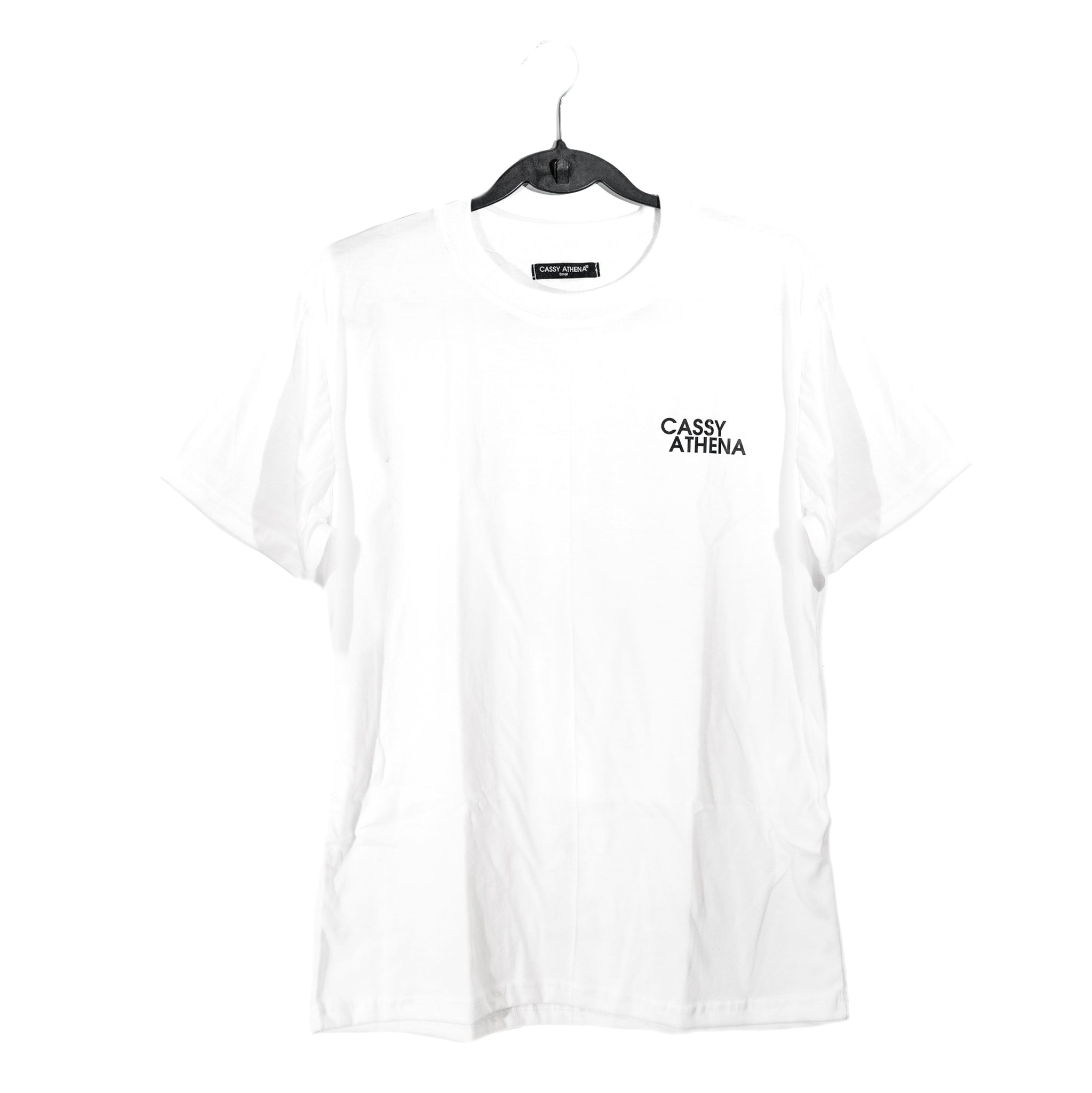 White Watermark SMALL Logo Shirt – Wear Athena