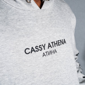 Grey АТИНА Hoodie