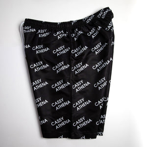 Encrypted 94 Mens Savage Print Shorts Sz.Large/Jet Black Reflective  Logo-NWOT!!!