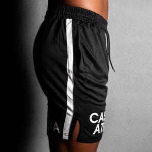 Black Watermark Gym Shorts