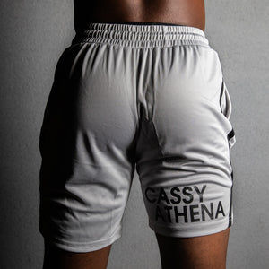 Grey Watermark Gym Shorts