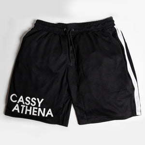 Black Watermark Gym Shorts